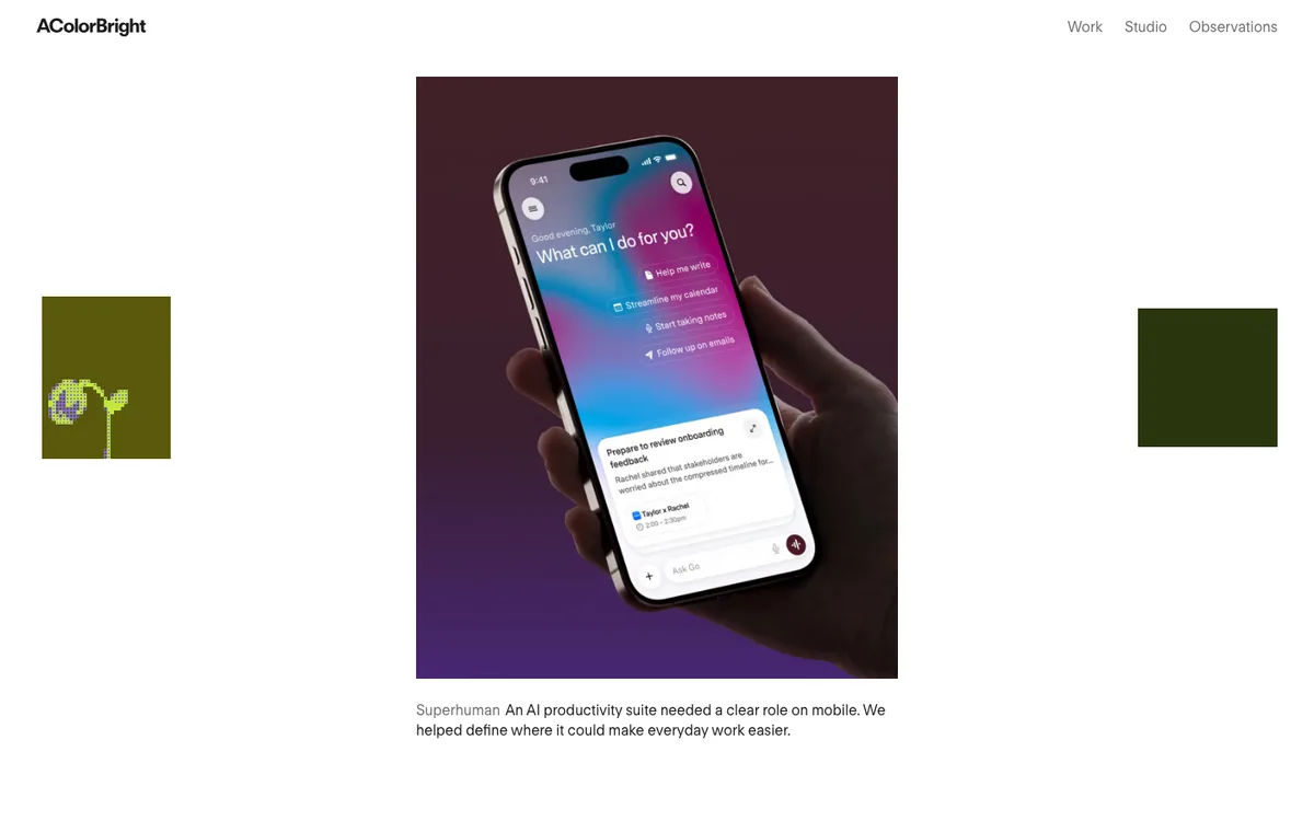 Acolorbright website