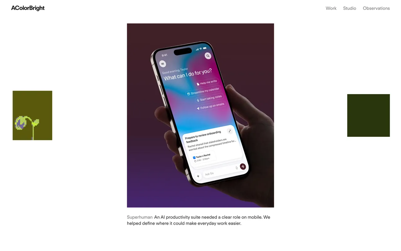 Acolorbright website