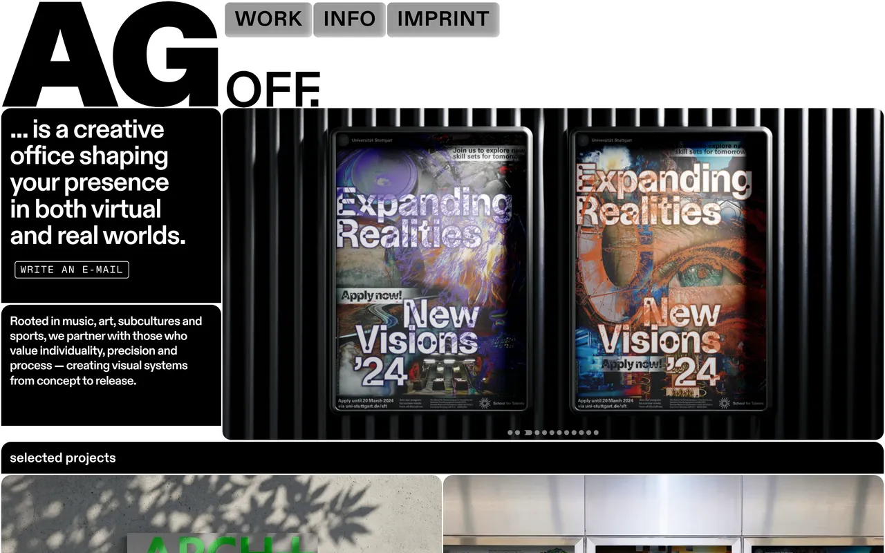 AG-Office website