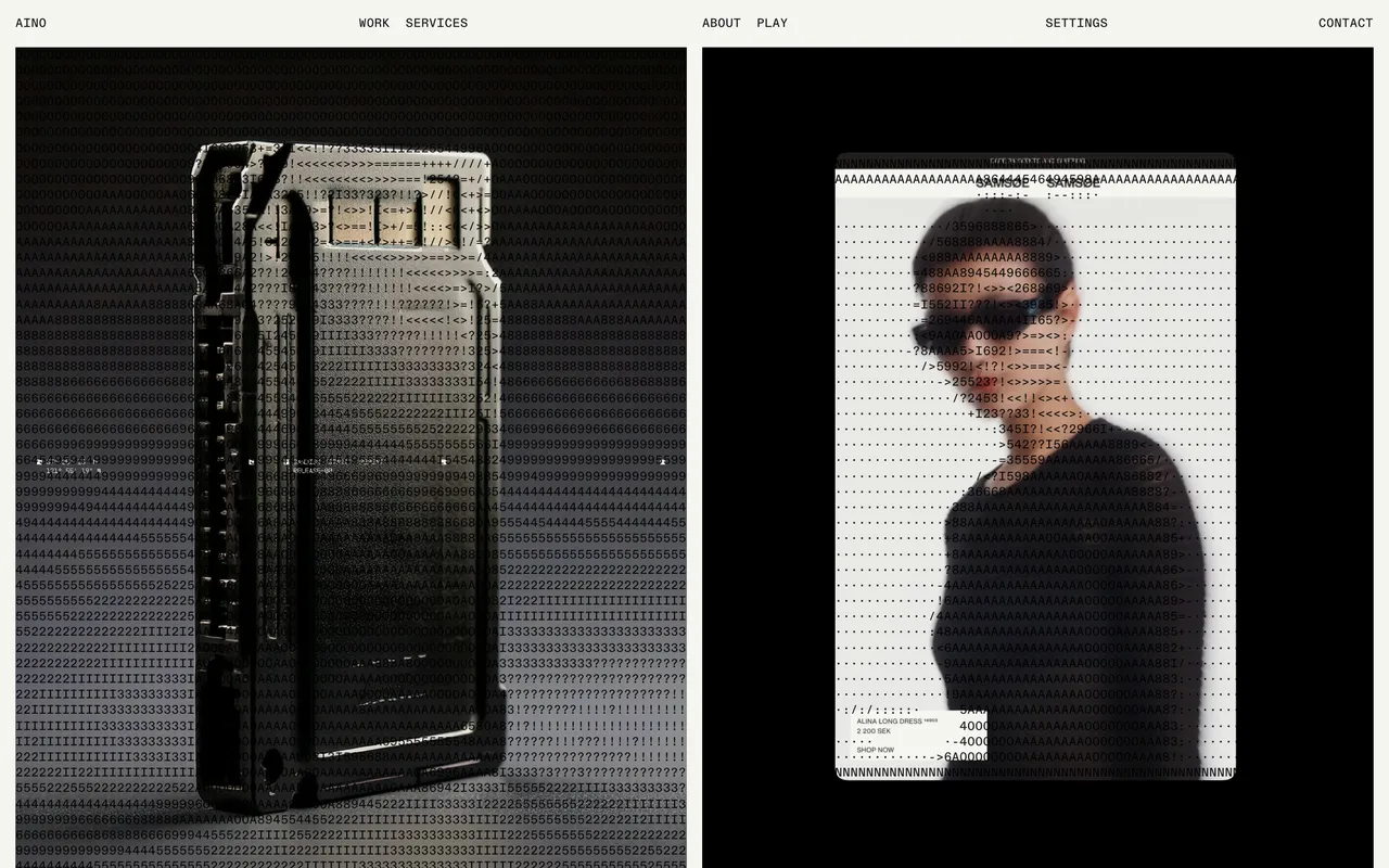 Aino website
