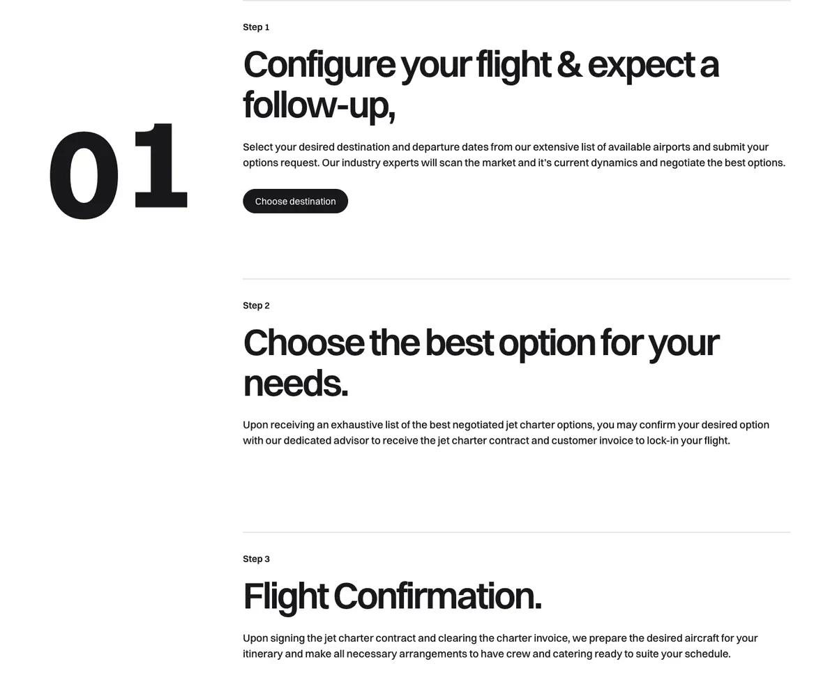 Features section of Airvoir