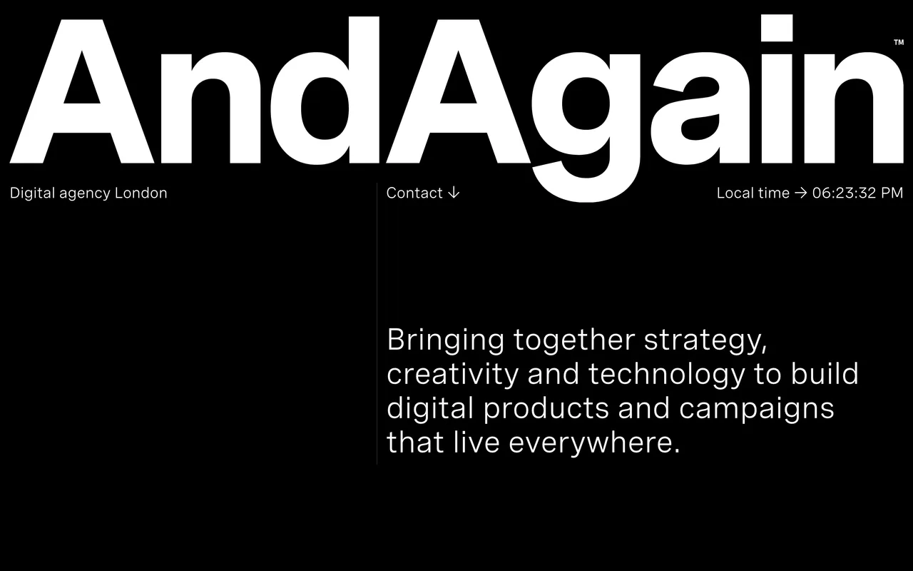 AndAgain website