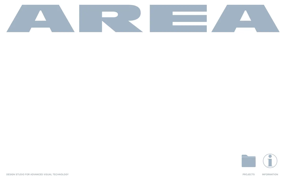 Full-page screenshot of Area Technology (area.tech)