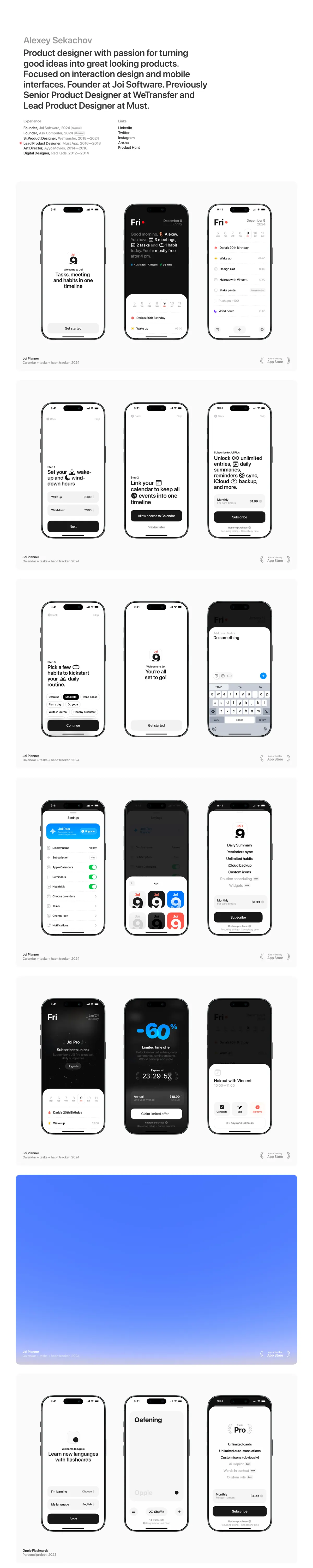 Full-page screenshot of Alexey Sekachov (asekachov.com)