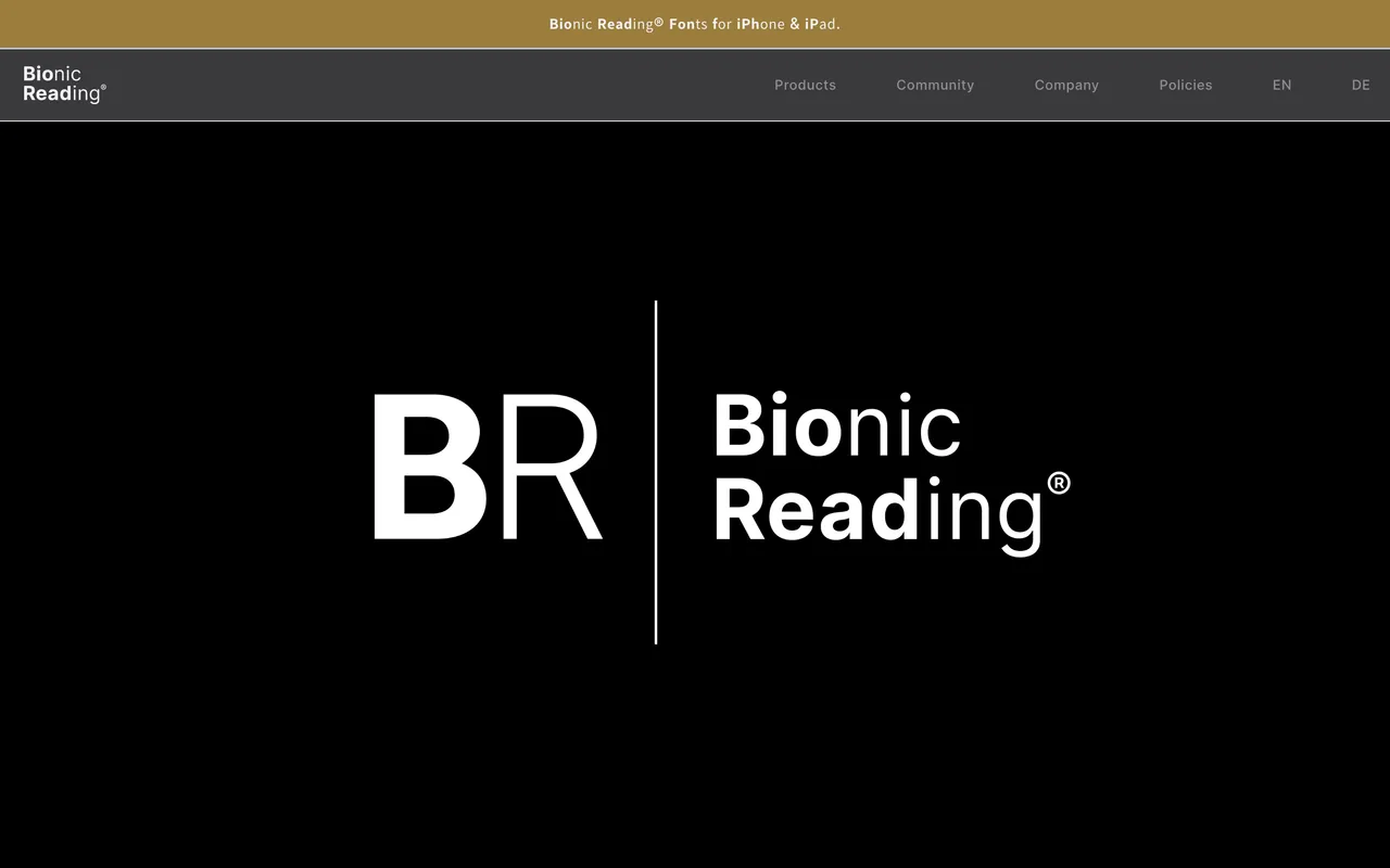 Bionic-reading website