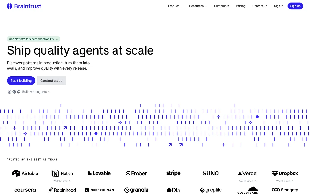 Braintrust website