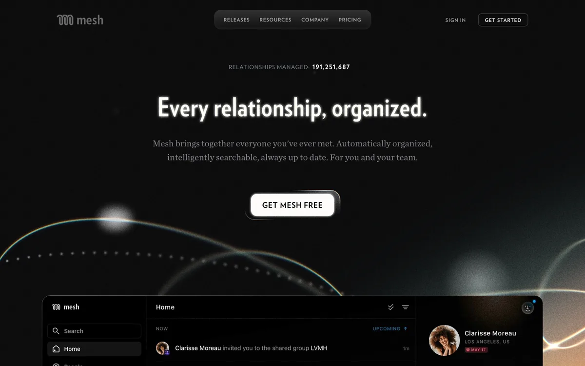 Clay website