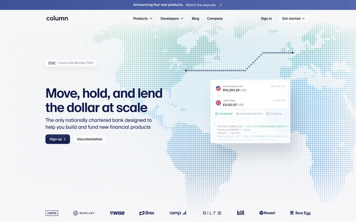Column website