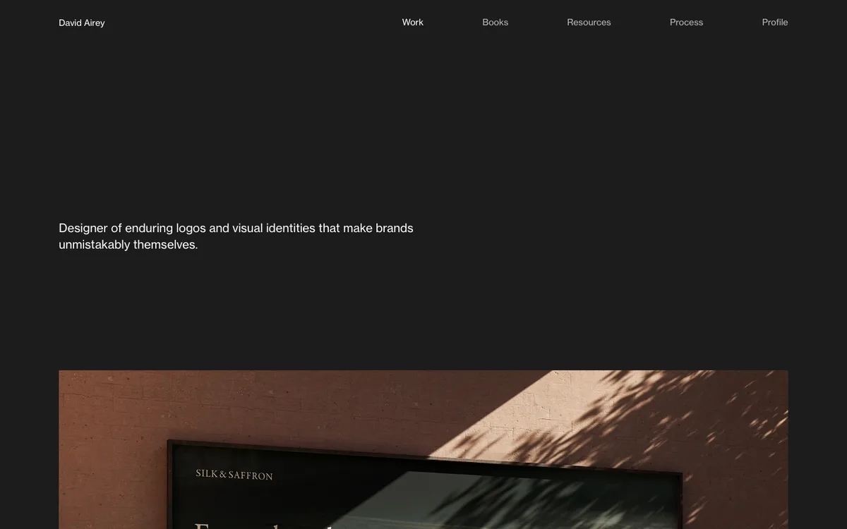 David Airey website