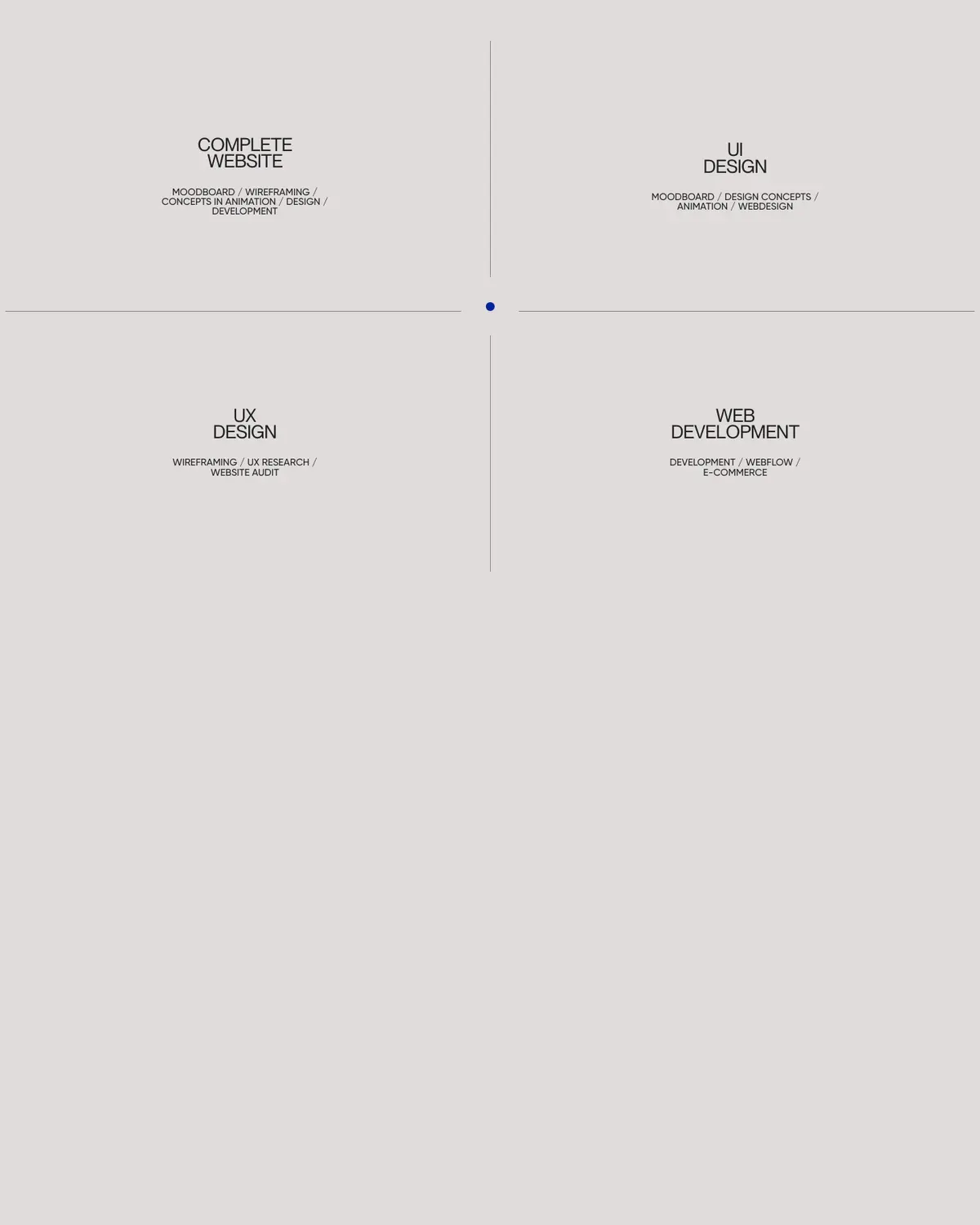 Features section of Depo Studio