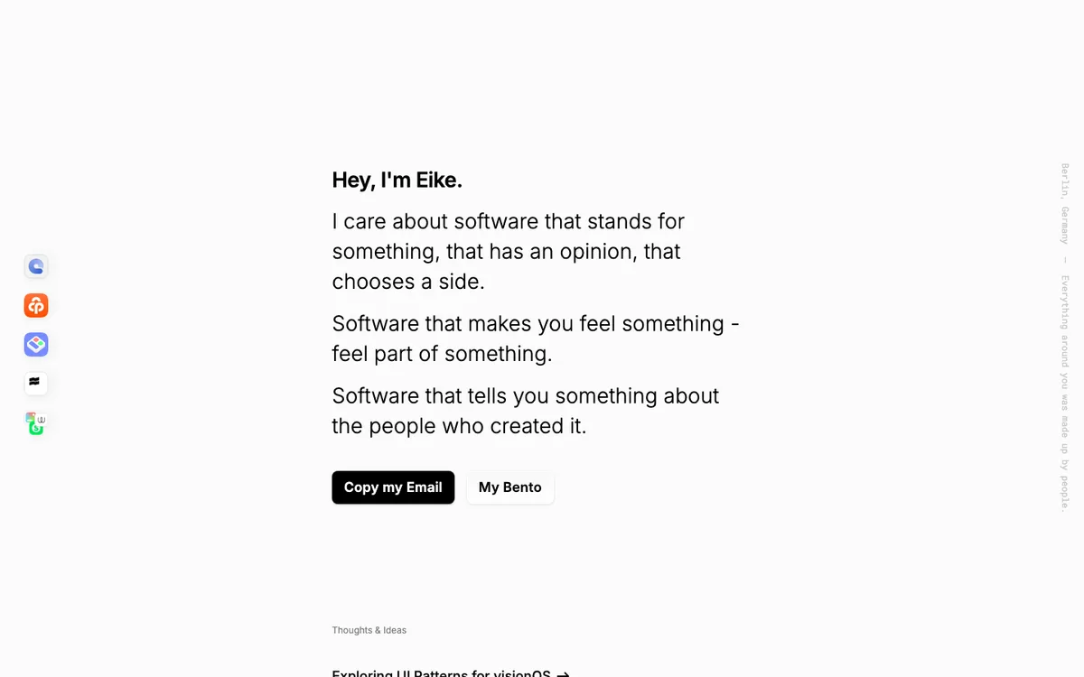 Eike Drescher website