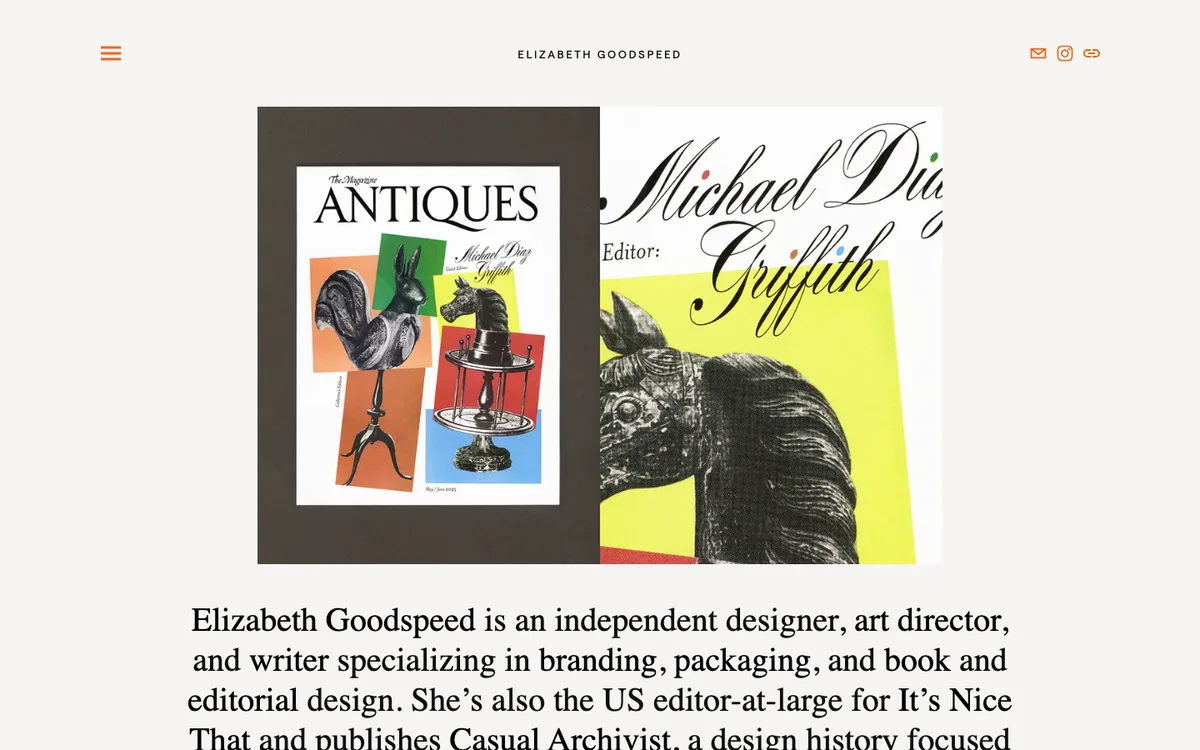 Elizabeth Goodspeed website