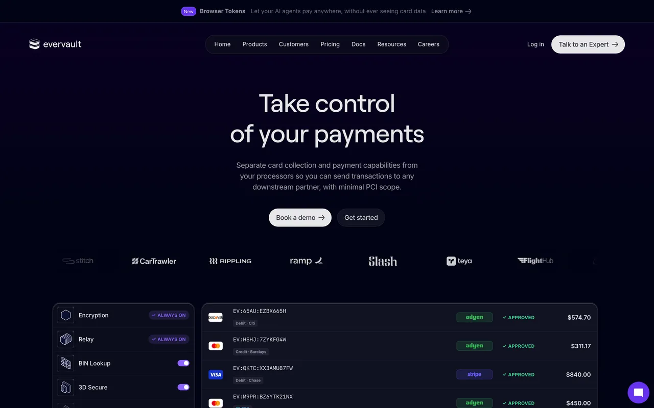 Evervault website