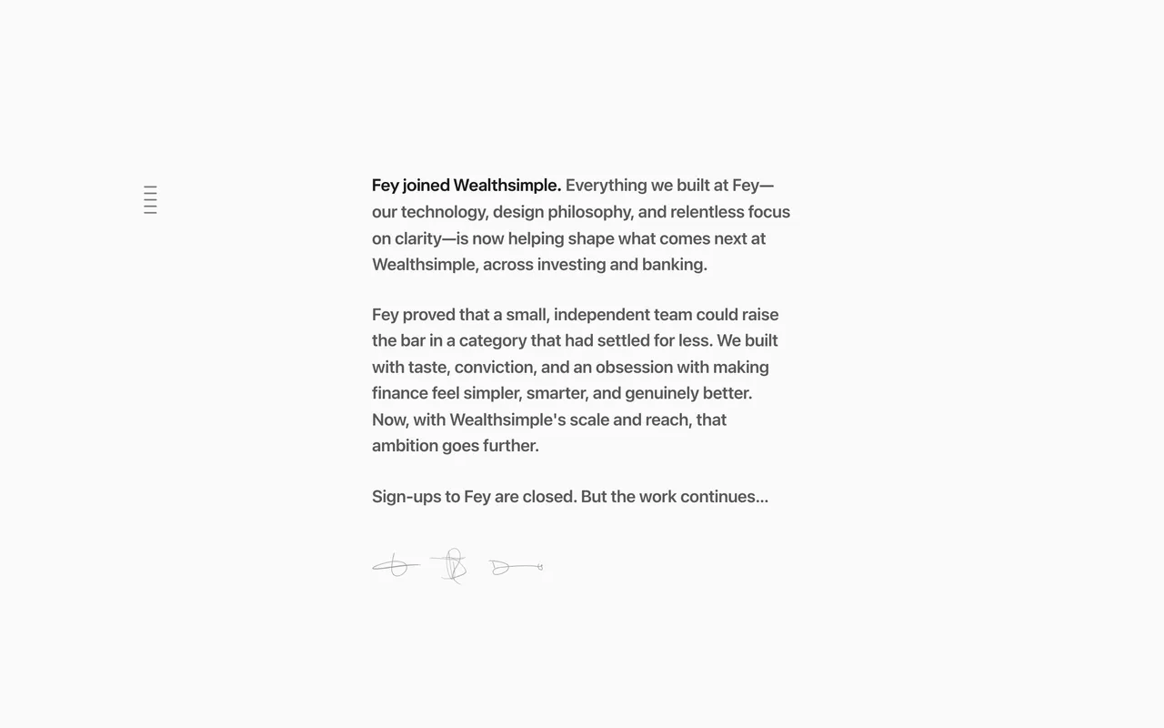 Fey website