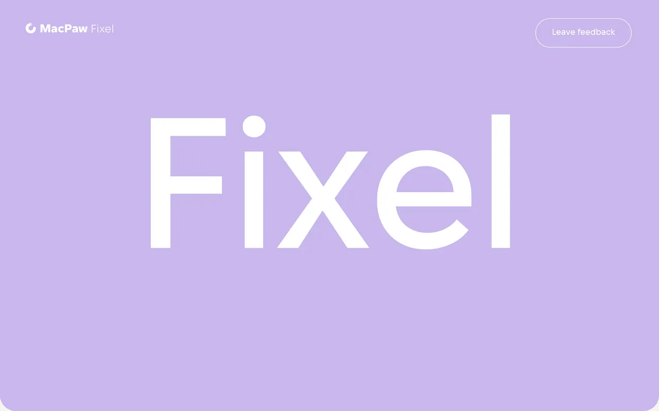 Fixel Font website