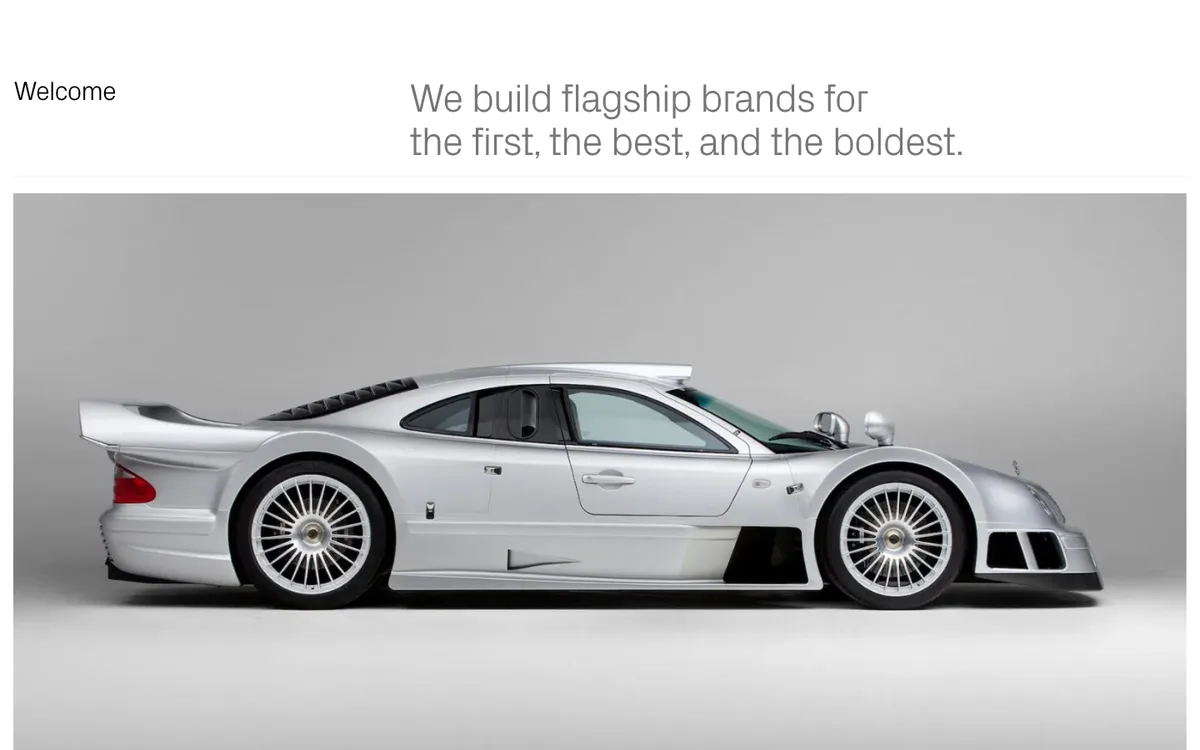 Flagship website