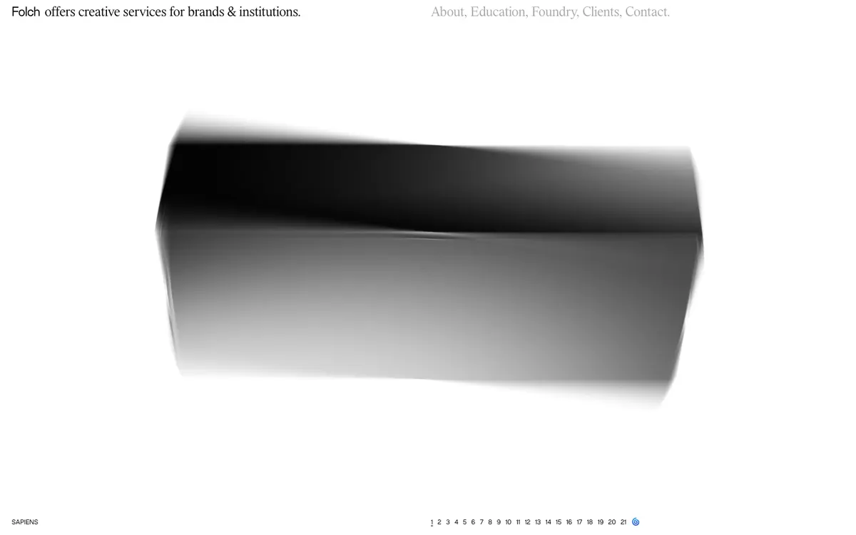 Full-page screenshot of FOLCH (folchstudio.com)