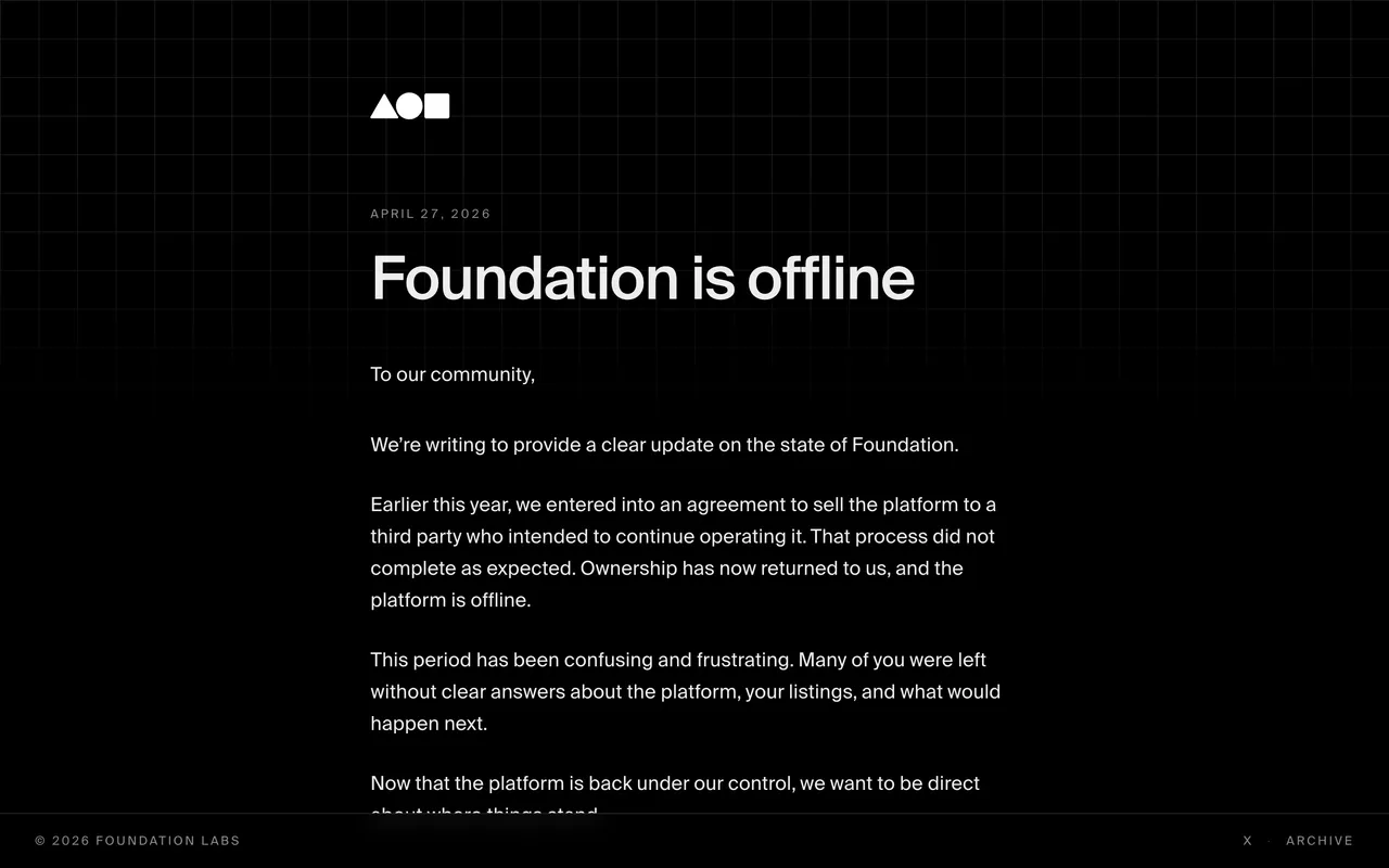 Foundation website
