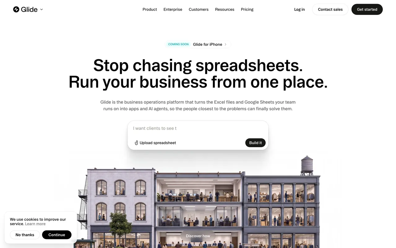 Glide website