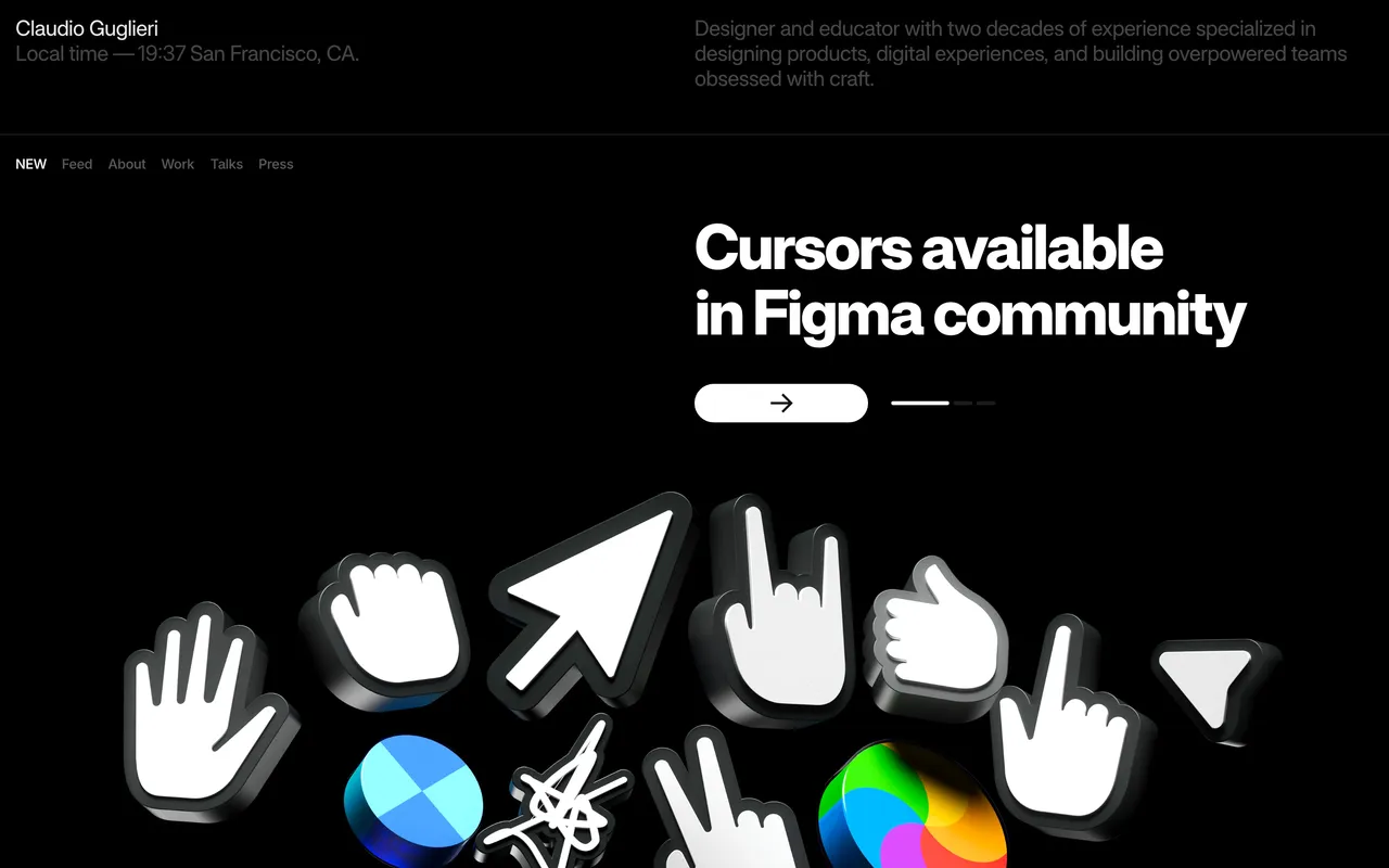 Guglieri.com website