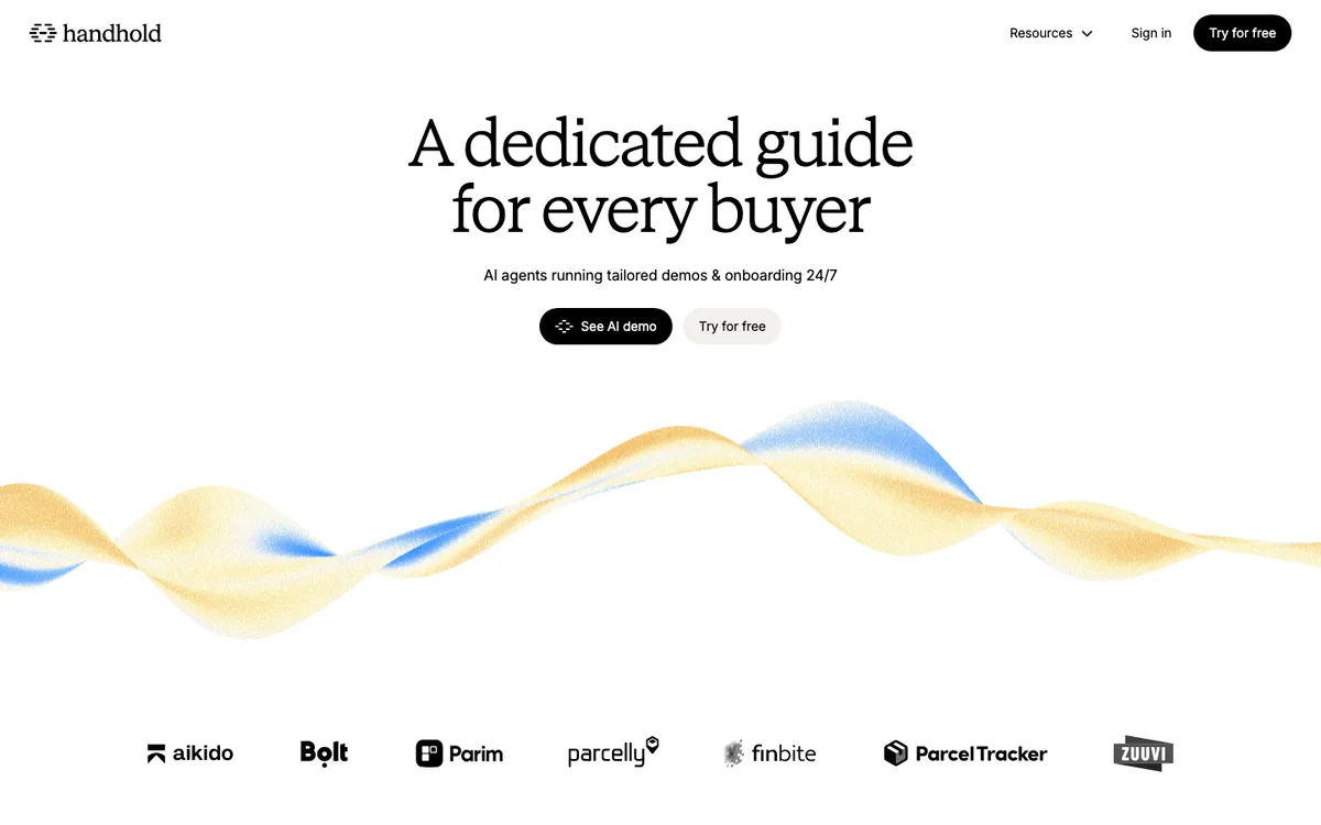 Handhold website