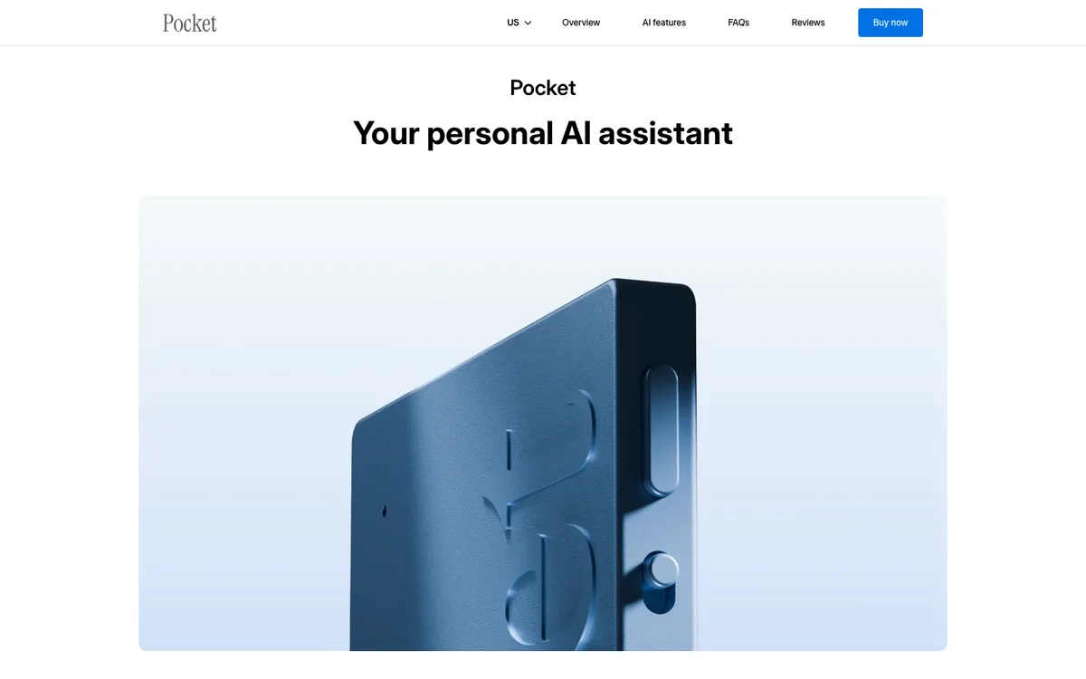 Pocket website