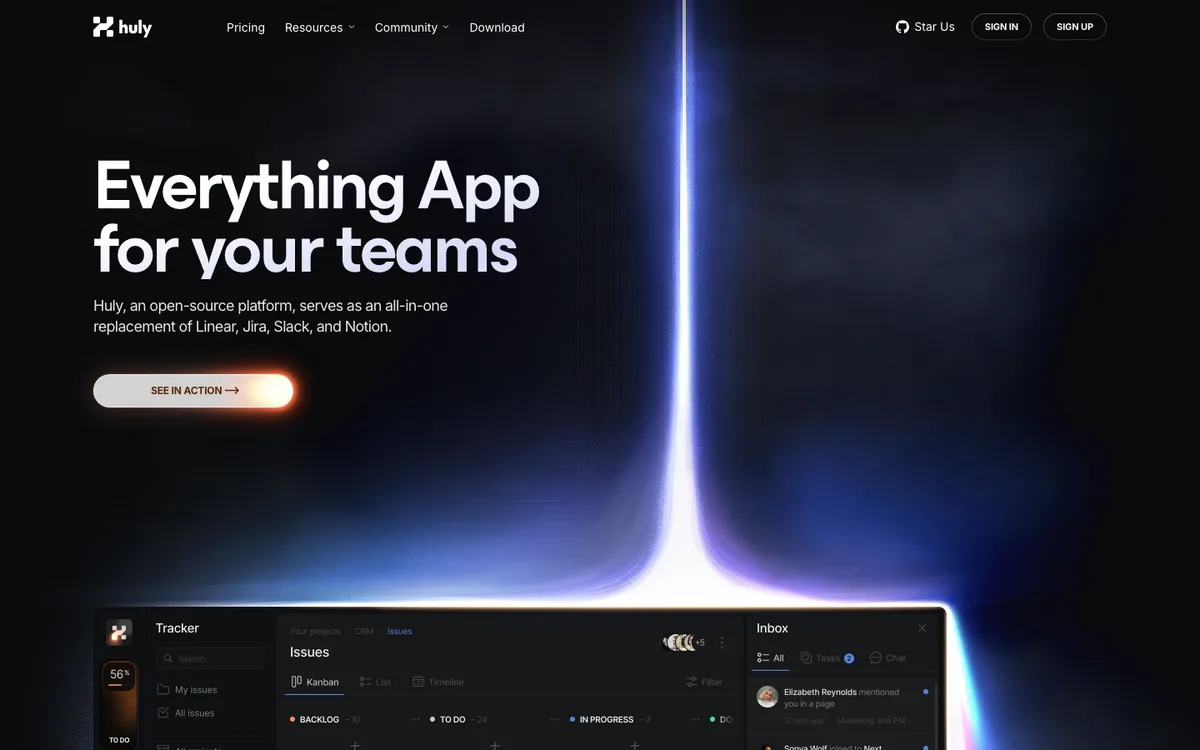 Everything App for your teams website