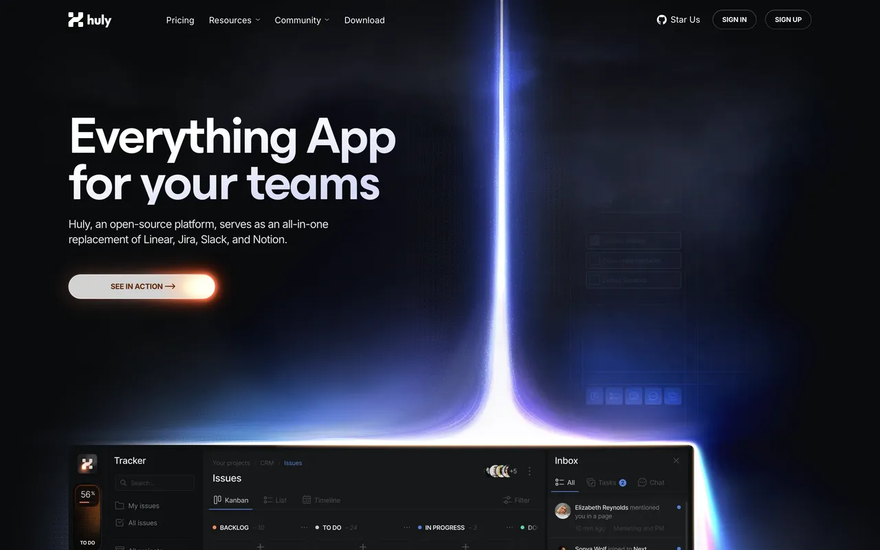 Everything App for your teams website