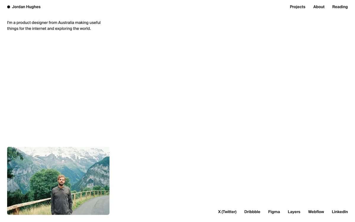 Jordan Hughes website