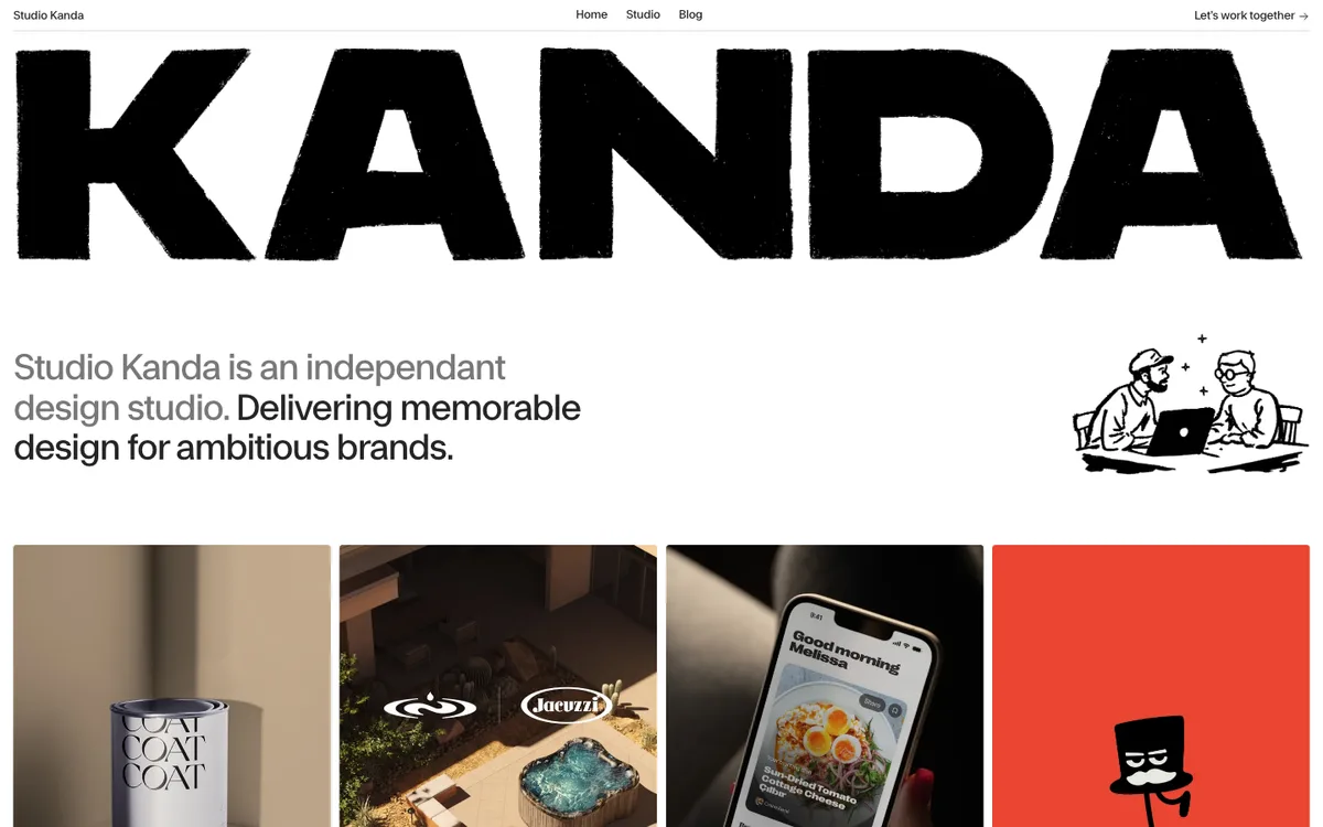 Studio Kanda website