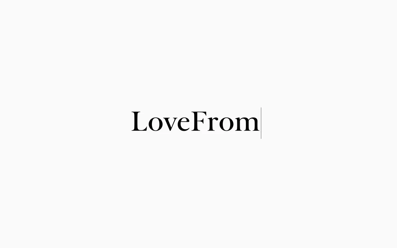 LoveFrom, website