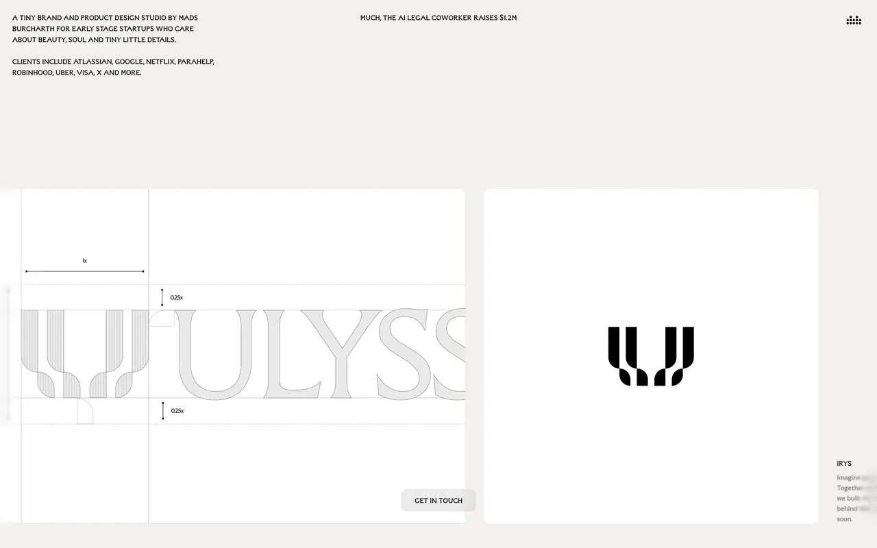 Mads Burcharth website