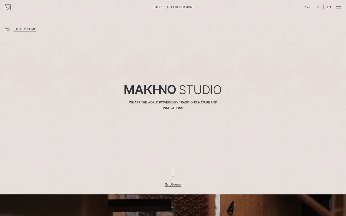 MAKHNO Studio website