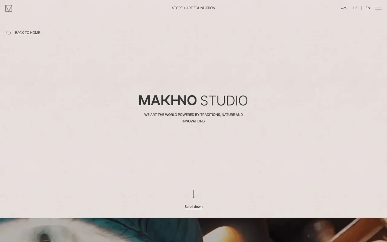 MAKHNO Studio website