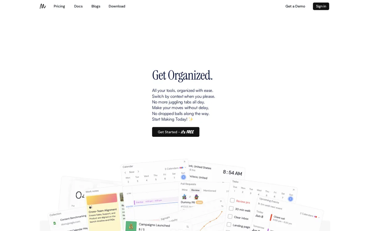 Making Today website