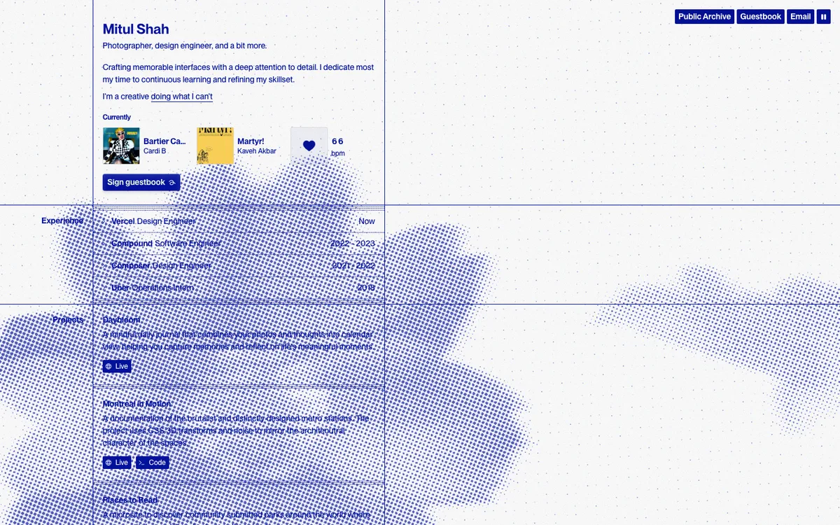 Mitul Shah website