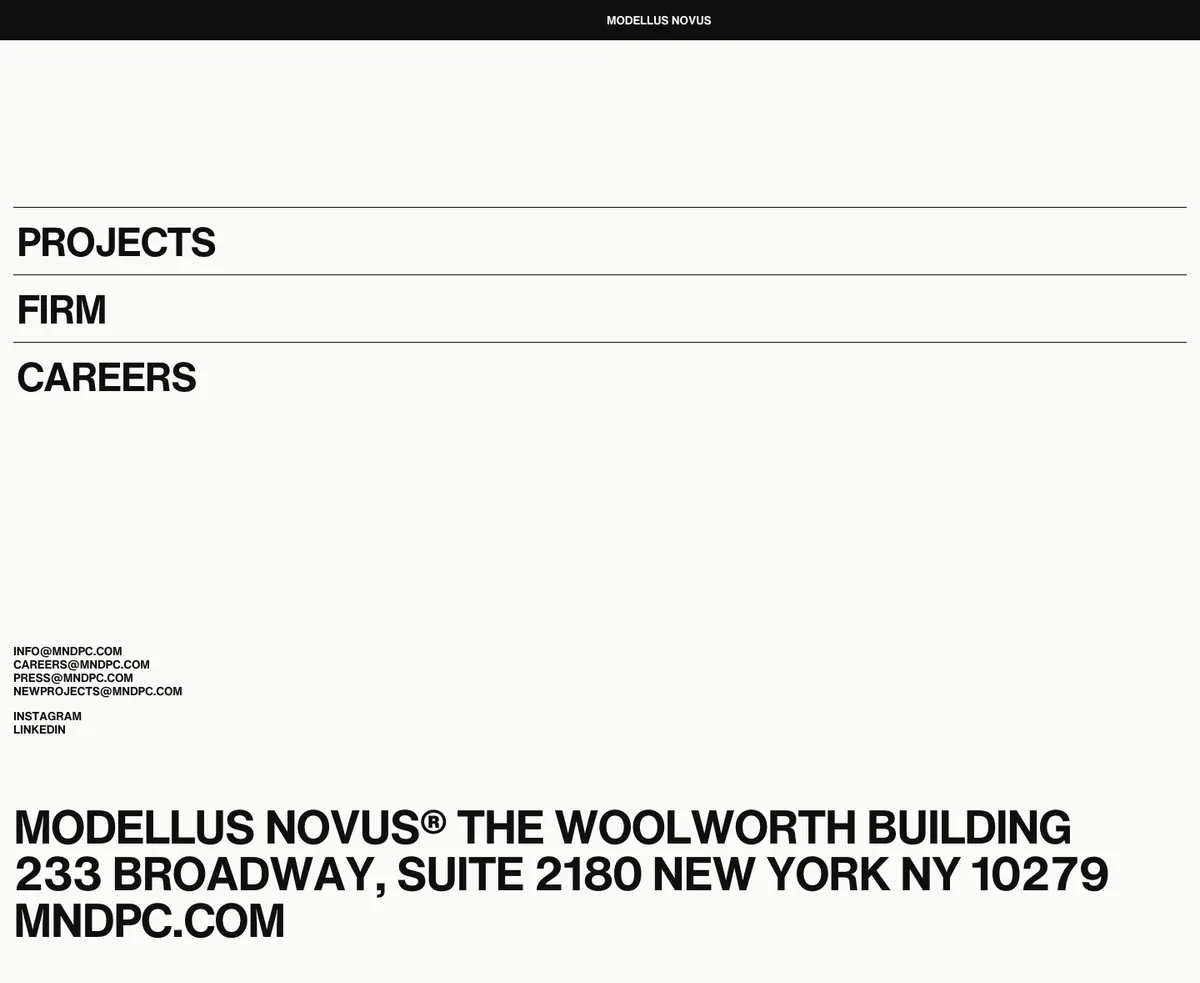 Full-page screenshot of Modellus Novus® (mndpc.com)