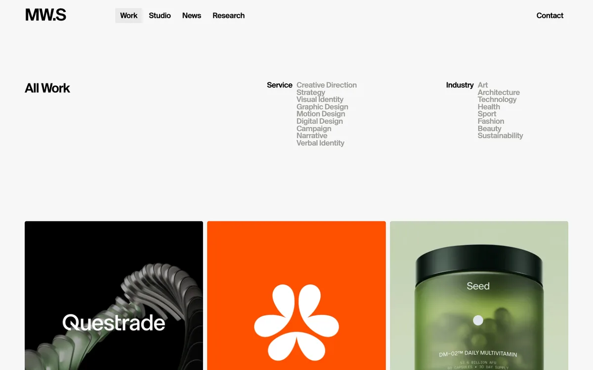 Mouthwash Studio website