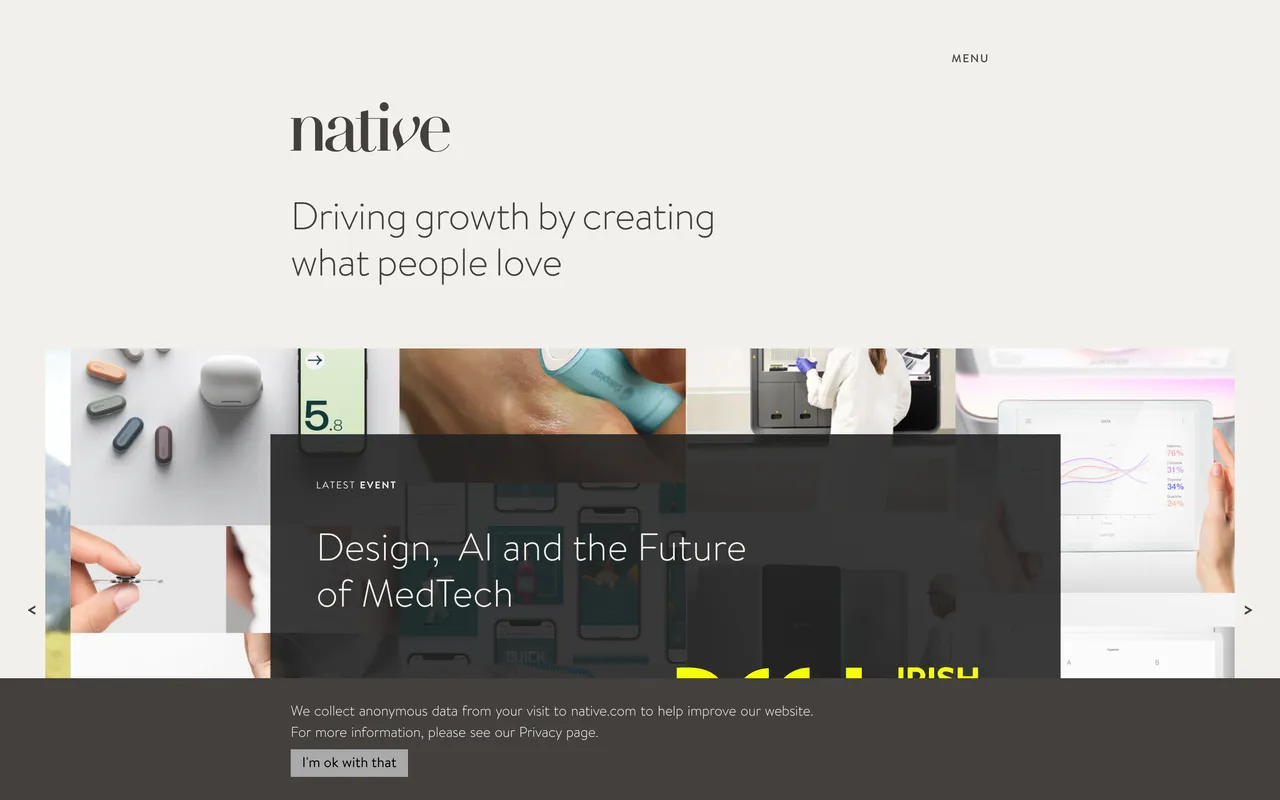 Native website
