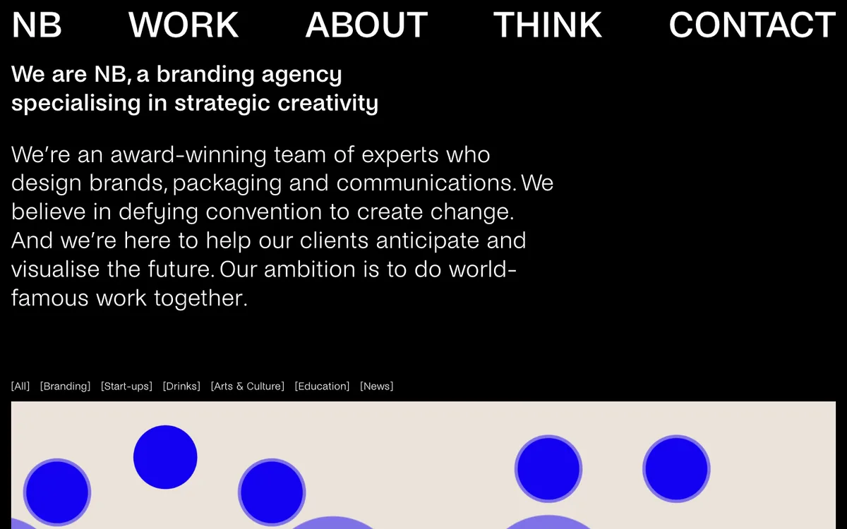 NB Studio website
