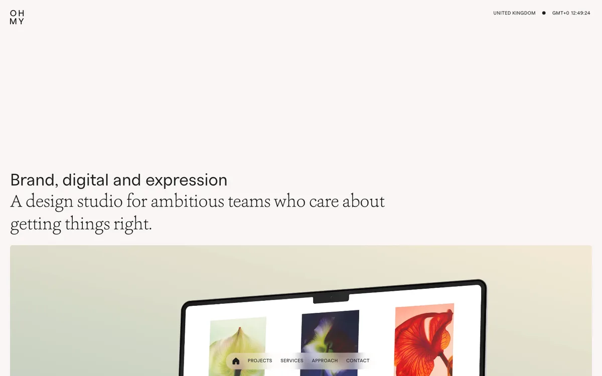 OHMY website