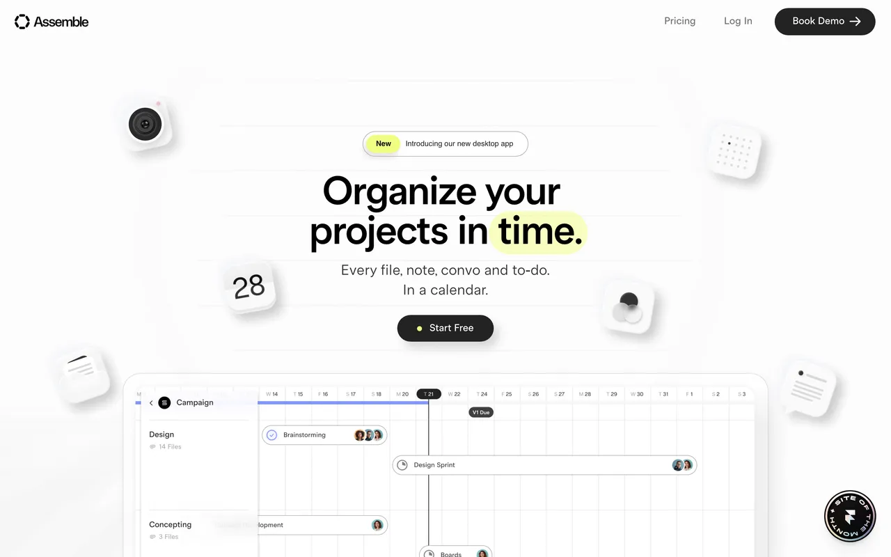 Assemble website