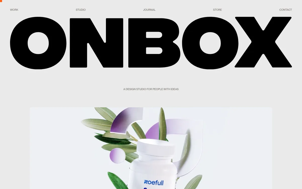 ONBOX Creative Inc. website