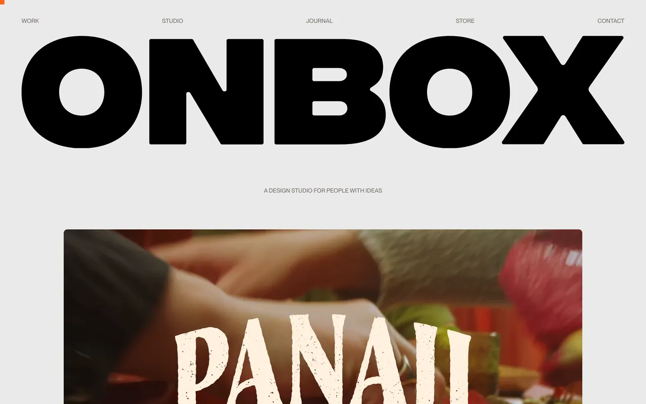 ONBOX Creative Inc. website