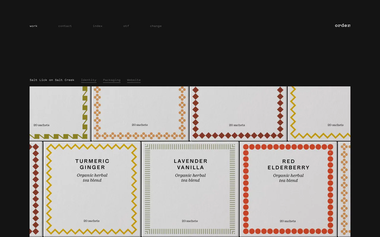 Order website