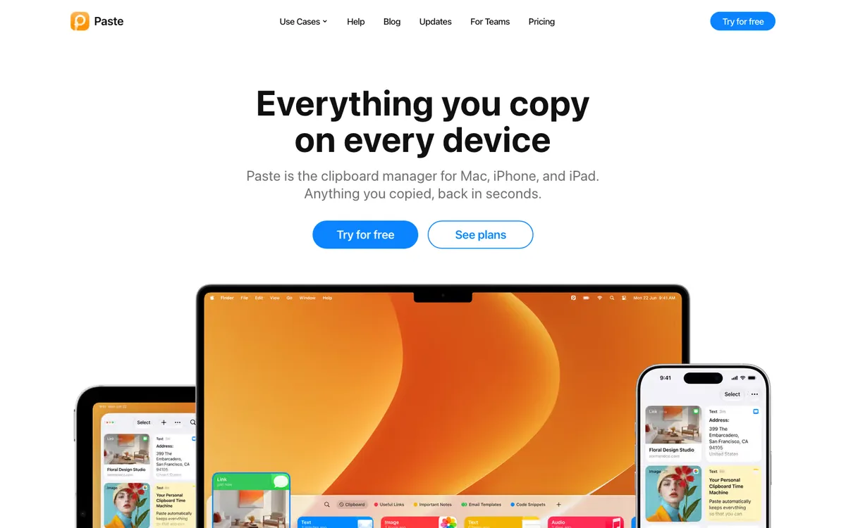 Paste website
