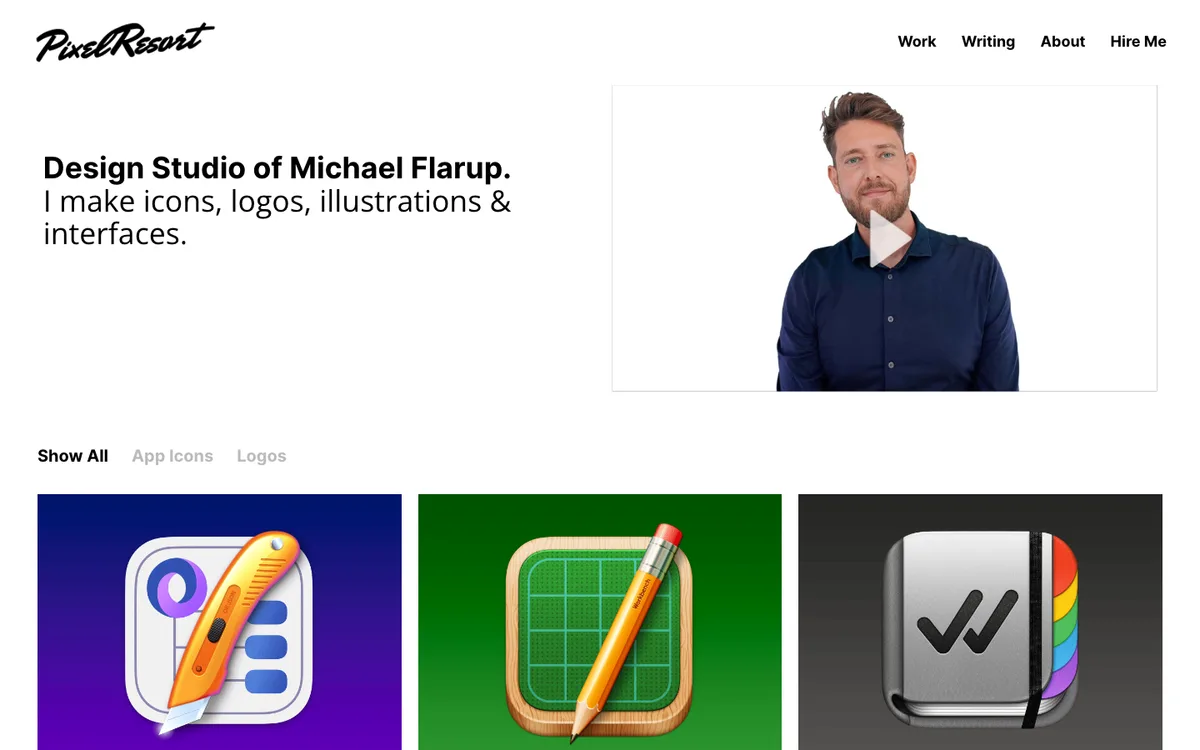 Pixelresort website