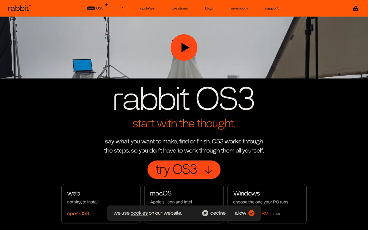 rabbit website