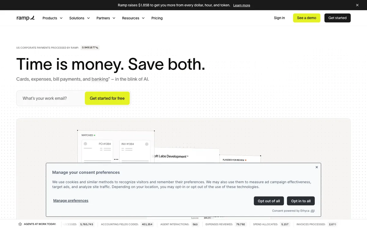 Ramp website