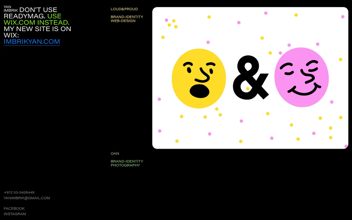 YAN IMBRIK website